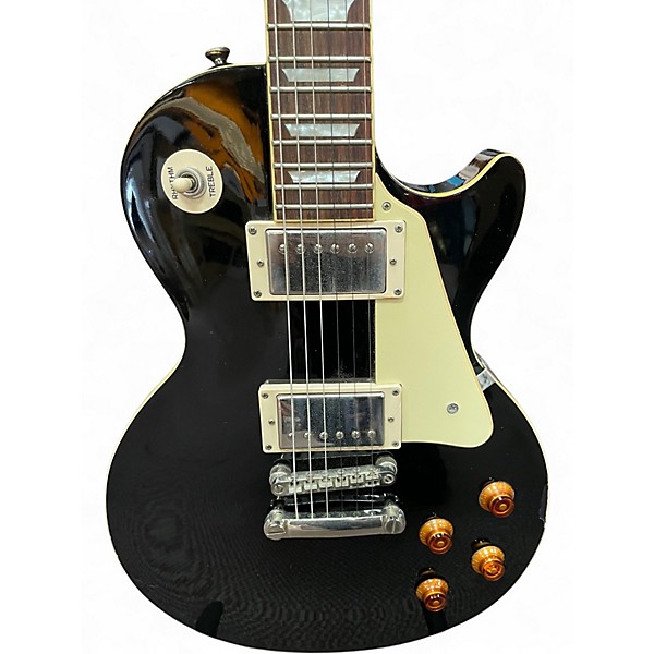 Used Epiphone Les Paul Standard Black Solid Body Electric Guitar