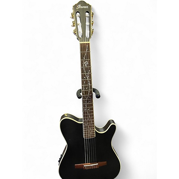Used Ibanez TOD10N Tim Henson Signature Flat Black Acoustic Electric Guitar
