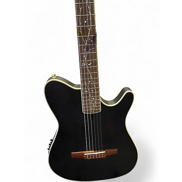 Used Ibanez TOD10N Tim Henson Signature Flat Black Acoustic Electric Guitar