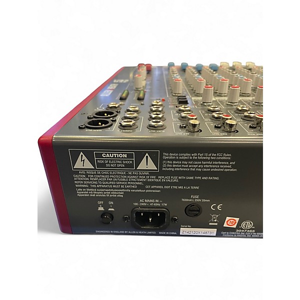 Used Allen & Heath ZED14 Unpowered Mixer
