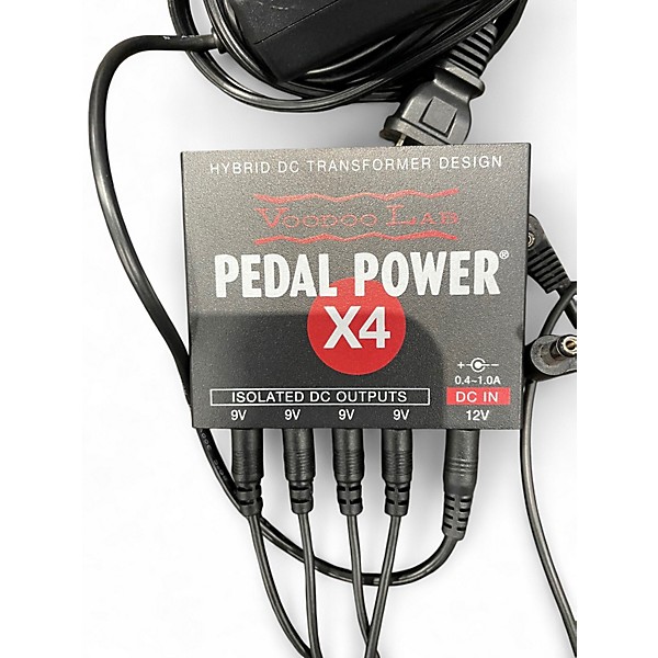 Used Voodoo Lab PEDAL POWER X4 Power Supply