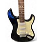 Used Squier Standard Stratocaster Black Solid Body Electric Guitar