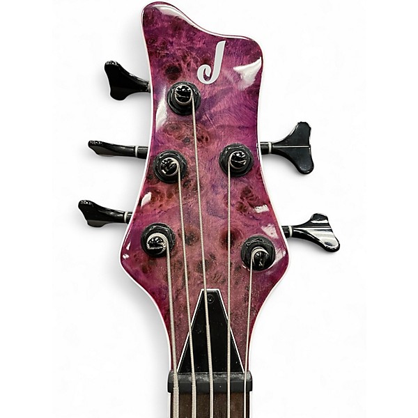 Used Jackson X Series Spectra SBXP V Purple Burst Electric Bass Guitar