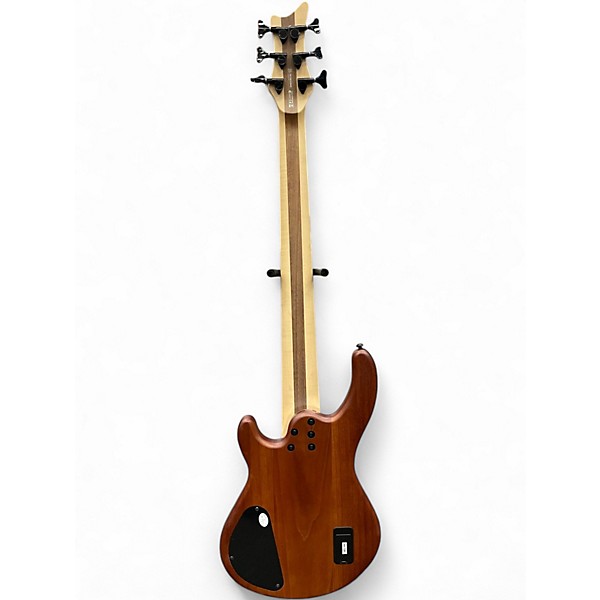 Used Dean Edge Select 6 String Burled Poplar Electric Bass Guitar