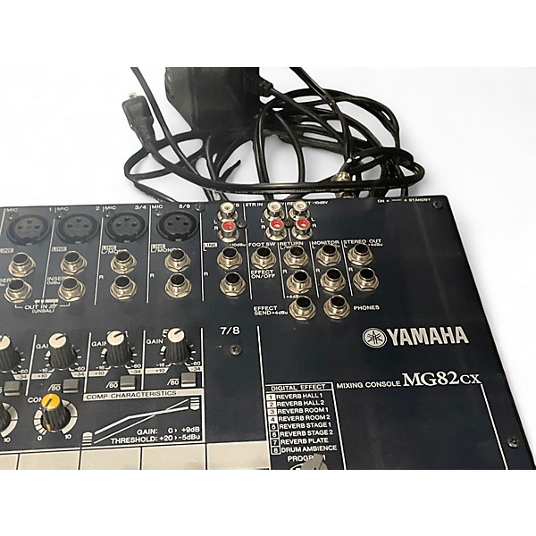 Used Yamaha MG82CX Unpowered Mixer