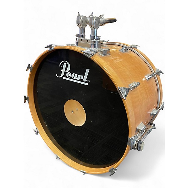 Used 1980s Pearl 5 Piece Professional DLX Series Natural Drum Kit