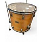 Used 1980s Pearl 5 Piece Professional DLX Series Natural Drum Kit