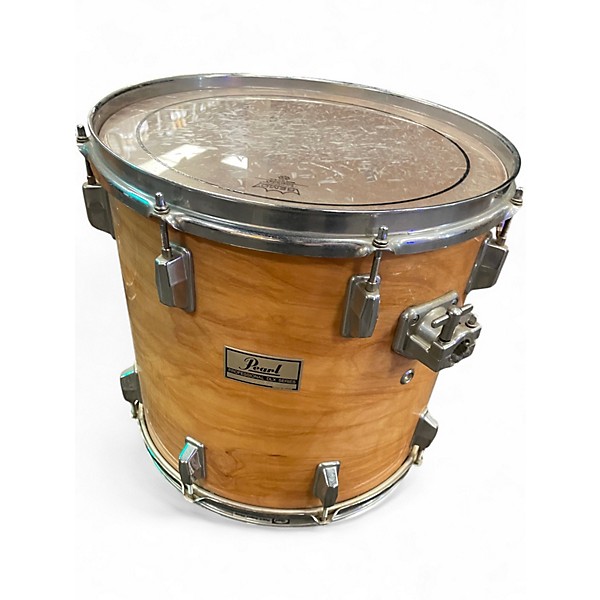 Used 1980s Pearl 5 Piece Professional DLX Series Natural Drum Kit