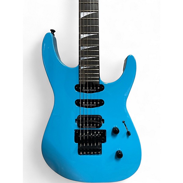 Used Jackson American Series Soloist SL3 Riviera Blue Solid Body Electric Guitar