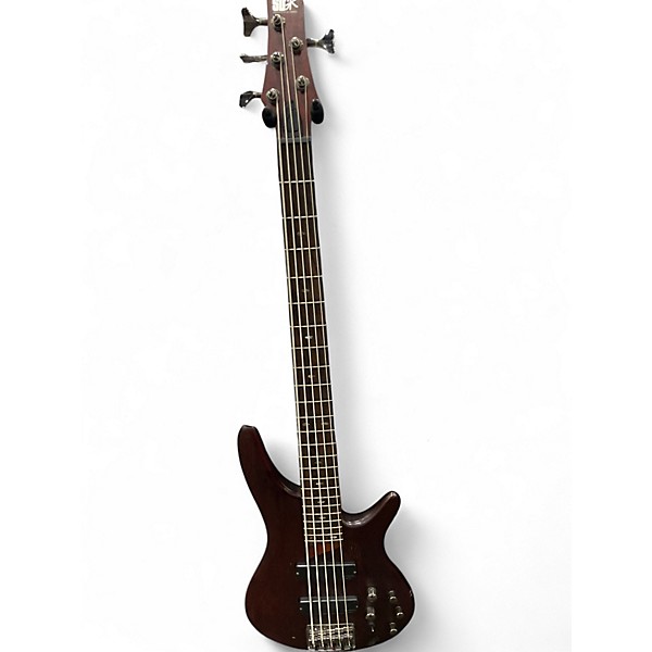 Used Ibanez SR505 5 String Walnut Electric Bass Guitar