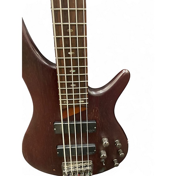 Used Ibanez SR505 5 String Walnut Electric Bass Guitar
