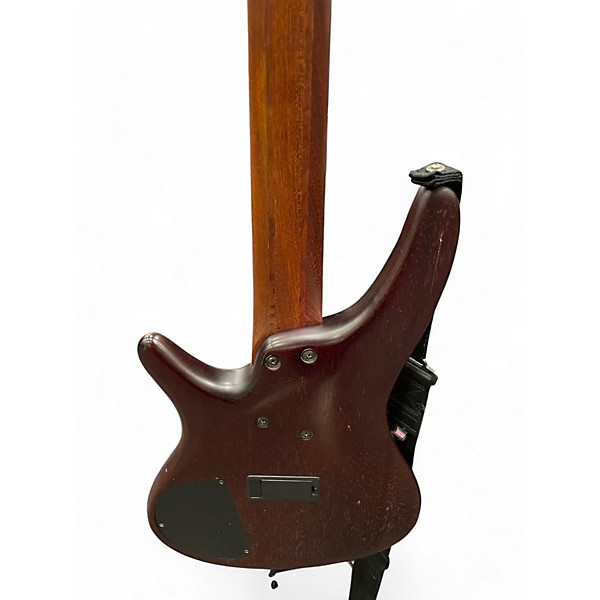 Used Ibanez SR505 5 String Walnut Electric Bass Guitar