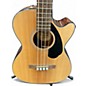 Used Fender CB60 Natural Acoustic Bass Guitar