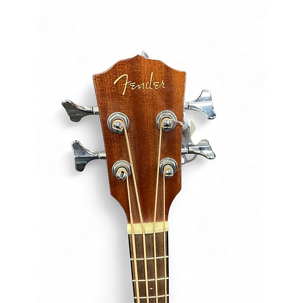 Used Fender CB60 Natural Acoustic Bass Guitar