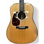 Used Martin HD28E Left Handed Natural Acoustic Electric Guitar