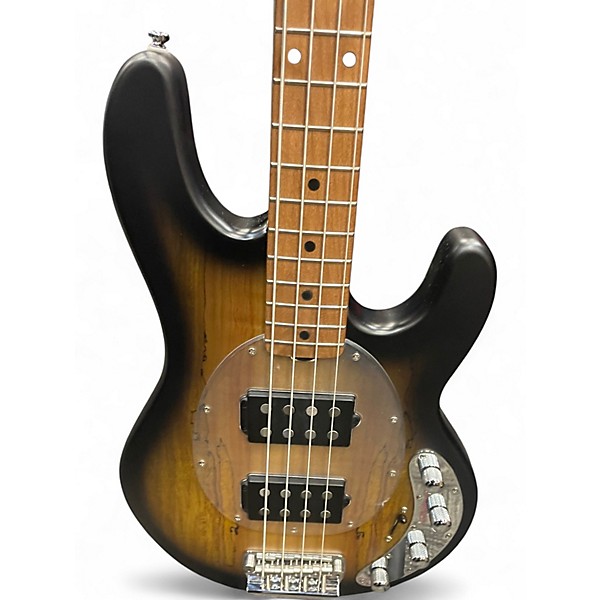 Used Sterling by Music Man Ray34 HHSM Maple Burst Electric Bass Guitar