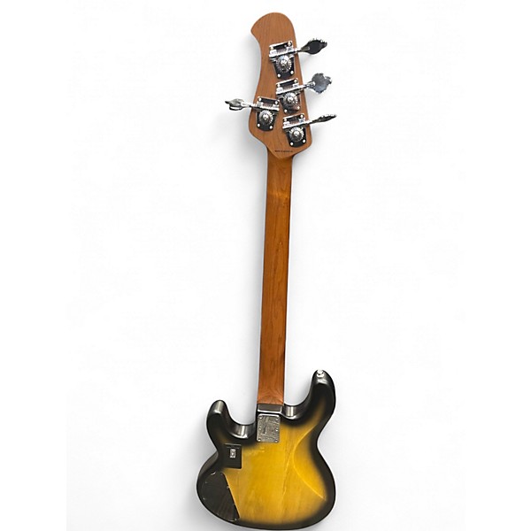 Used Sterling by Music Man Ray34 HHSM Maple Burst Electric Bass Guitar