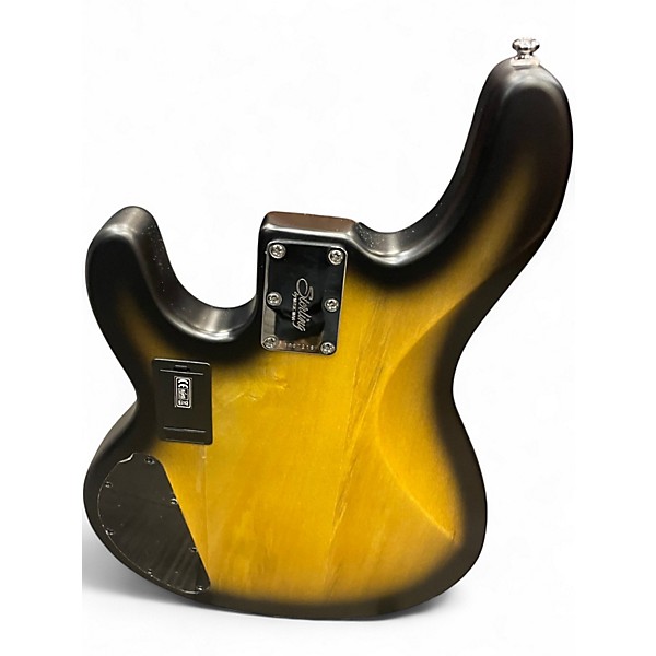Used Sterling by Music Man Ray34 HHSM Maple Burst Electric Bass Guitar