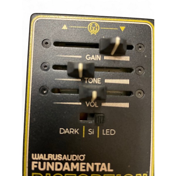 Used Walrus Audio fUNDAMENTAL dISTORTION Effect Pedal