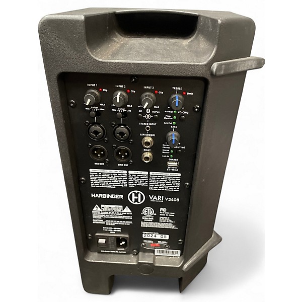 Used Harbinger V2408 Powered Speaker