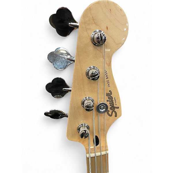Used Squier Paranormal Jazz Bass 54 Black Electric Bass Guitar