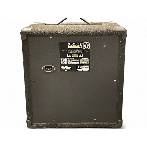 Used Fender Rumble 15 15W 1X8 Bass Combo Amp