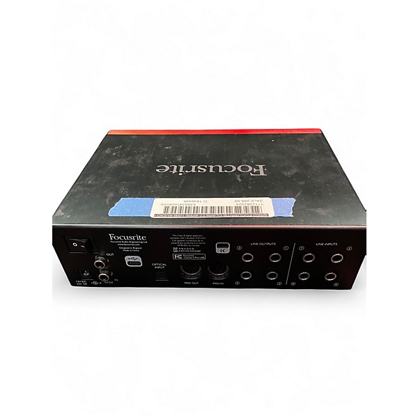 Used Focusrite Clarett 4Pre USB Audio Interface