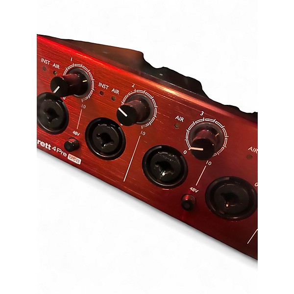 Used Focusrite Clarett 4Pre USB Audio Interface