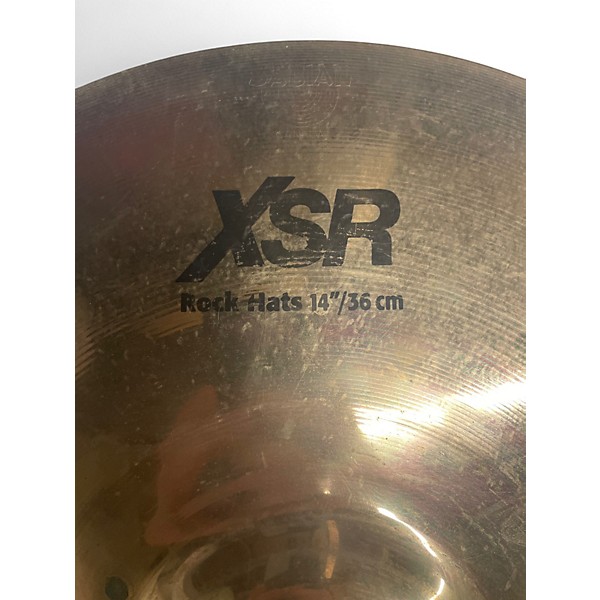Used SABIAN 14in XSR Rock Hats Cymbal