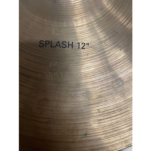 Used Paiste 12in Alpha Splash Cymbal