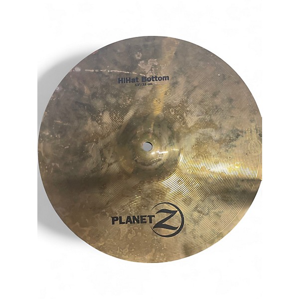 Used Zildjian 13in Planet Z Hi Hat Pair Cymbal
