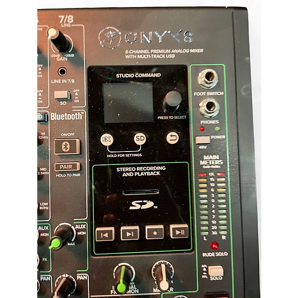 Used Mackie ONYX 8 Unpowered Mixer