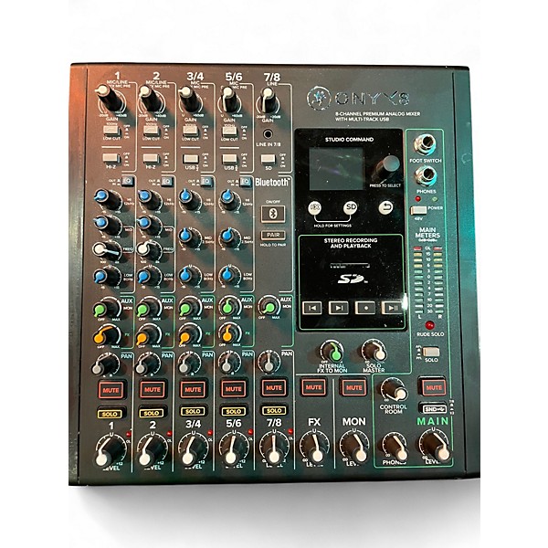Used Mackie ONYX 8 Unpowered Mixer