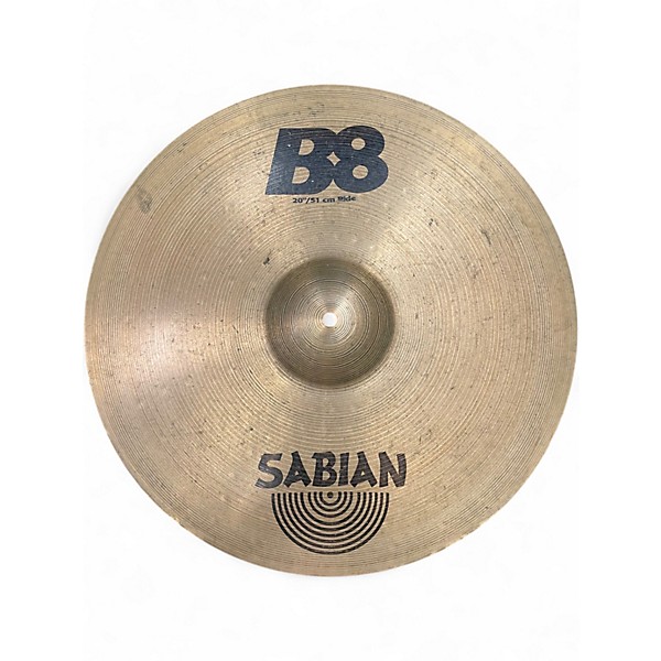 Used SABIAN 20in B8 Ride Cymbal