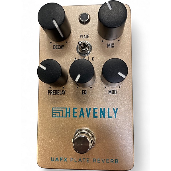 Used Universal Audio UAFX Heavenly Plate Reverb Effect Pedal