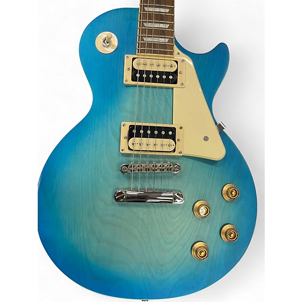 Used Epiphone Les Paul Traditional Pro IV Blue Burst Solid Body Electric Guitar