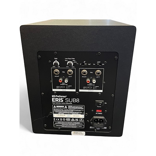 Used PreSonus Eris SUB 8 Subwoofer