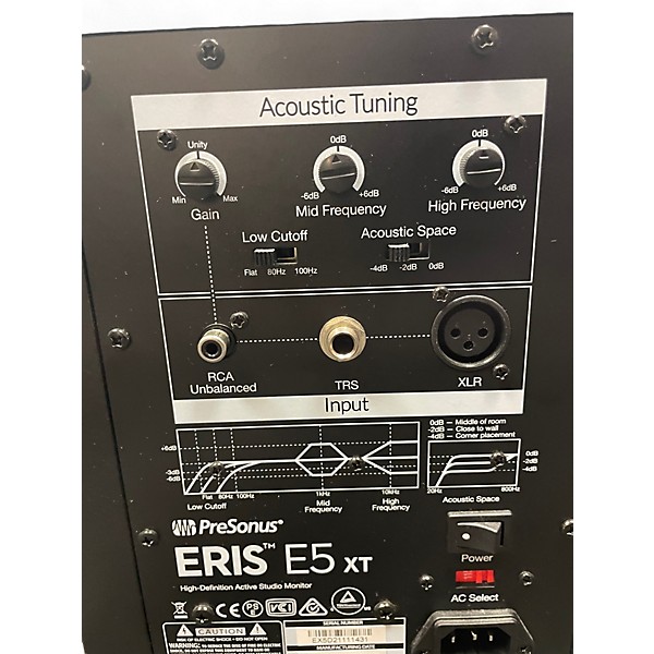 Used PreSonus ERIS E5 XT Powered Monitor