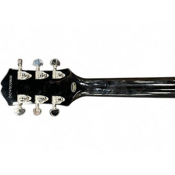 Used Epiphone Les Paul Custom Silverburst Solid Body Electric Guitar