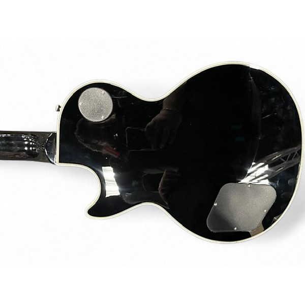 Used Epiphone Les Paul Custom Silverburst Solid Body Electric Guitar