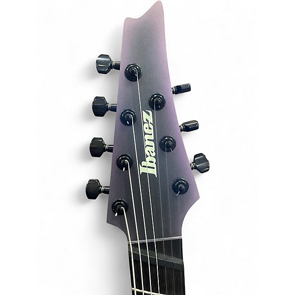 Used Ibanez RGD71ALMS Axion Label Multi-Scale 7 String Aurora Burst Solid Body Electric Guitar