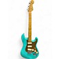 Used Squier 40th Anniversary Stratocaster Satin Sea Foam Green Solid Bod Green Solid Body Electric Guitar thumbnail