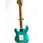 Used Squier 40th Anniversary Stratocaster Satin Sea Foam Green Solid Bod Green Solid Body Electric Guitar