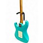 Used Squier 40th Anniversary Stratocaster Satin Sea Foam Green Solid Bod Green Solid Body Electric Guitar
