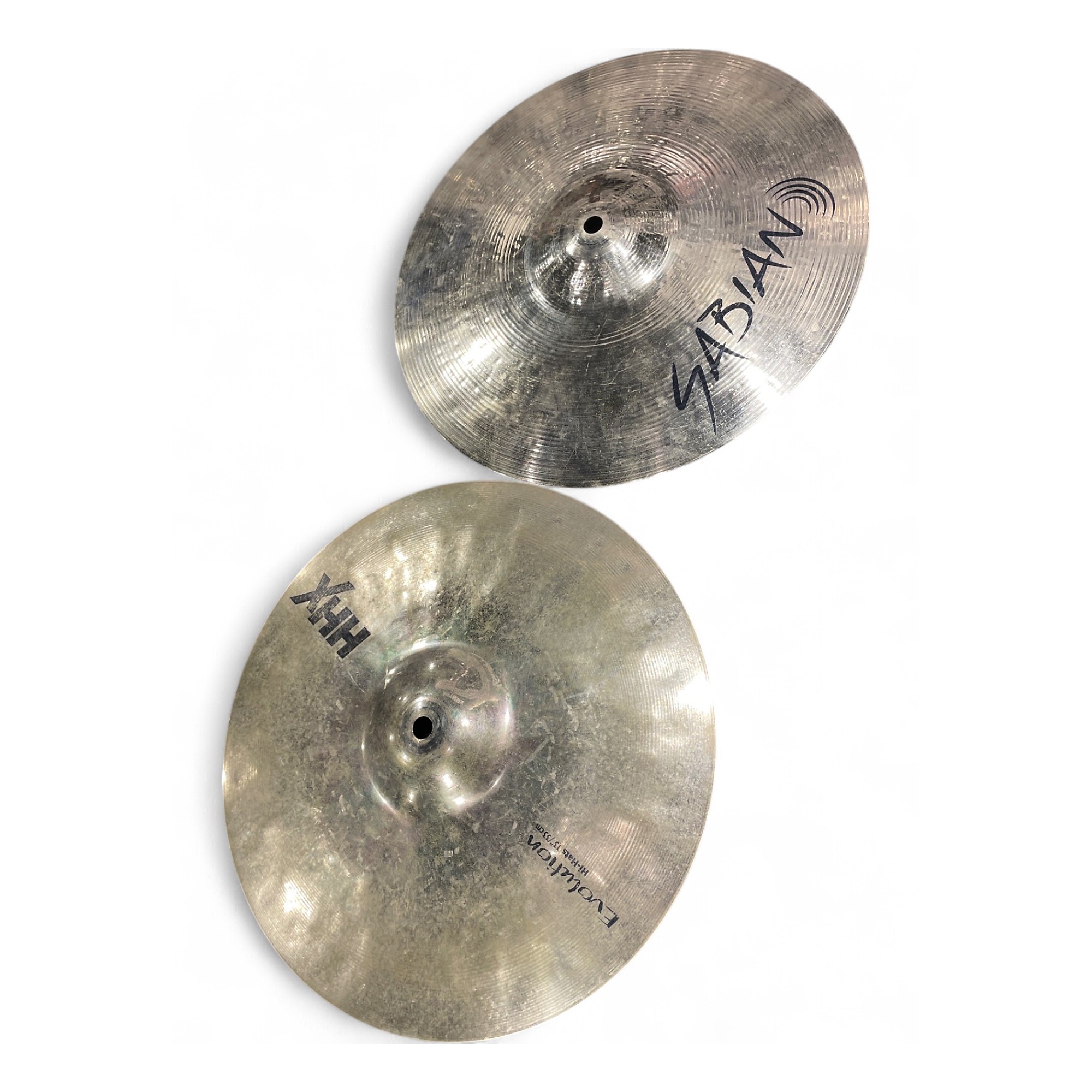 その他 VanHanh Nguyen Used SABIAN 13in HHX Evolution hi hat pair Cymbal 31 | Guitar Center