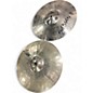 Used SABIAN 13in HHX Evolution hi hat pair Cymbal thumbnail