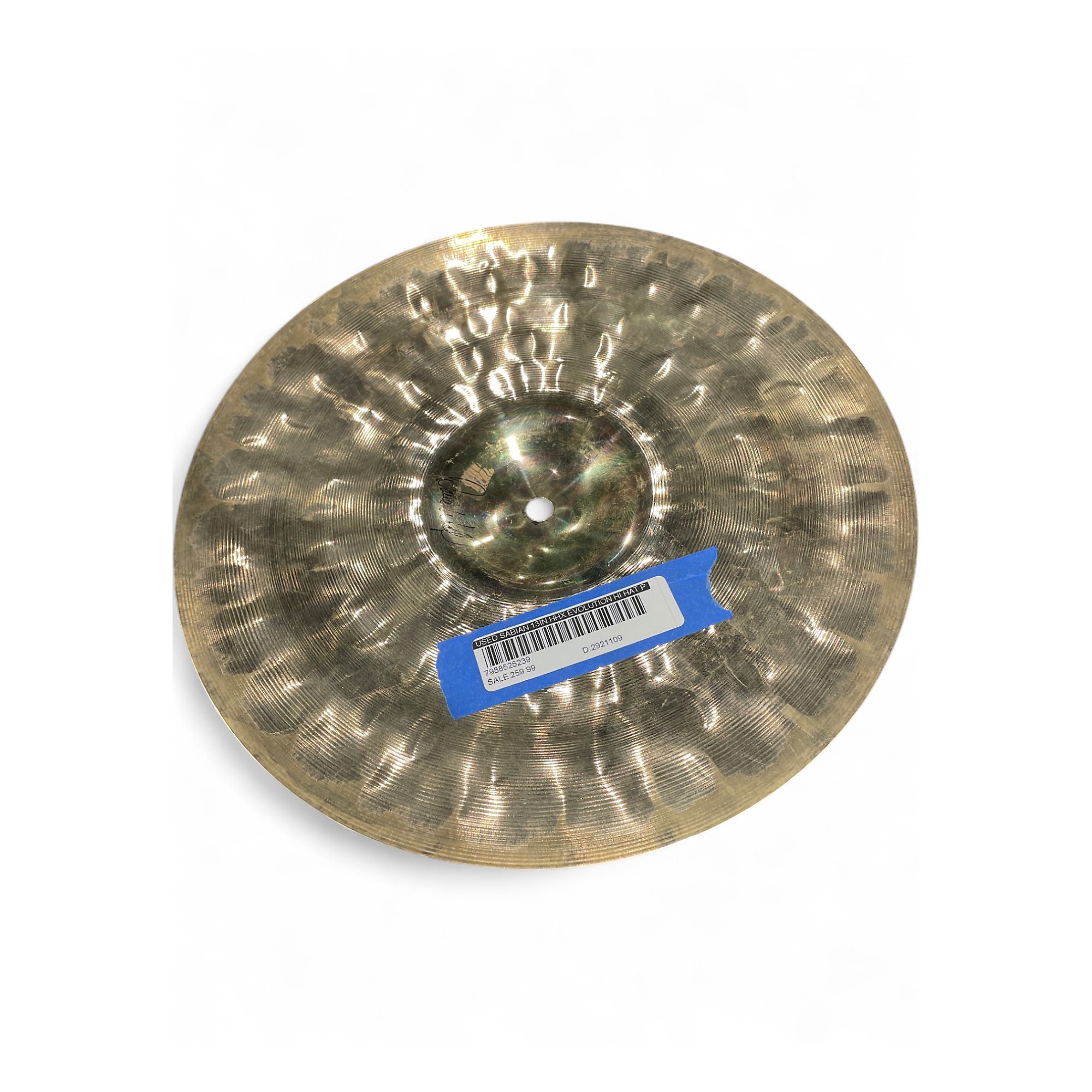 Used SABIAN 13in HHX Evolution hi hat pair Cymbal 31 | Guitar Center