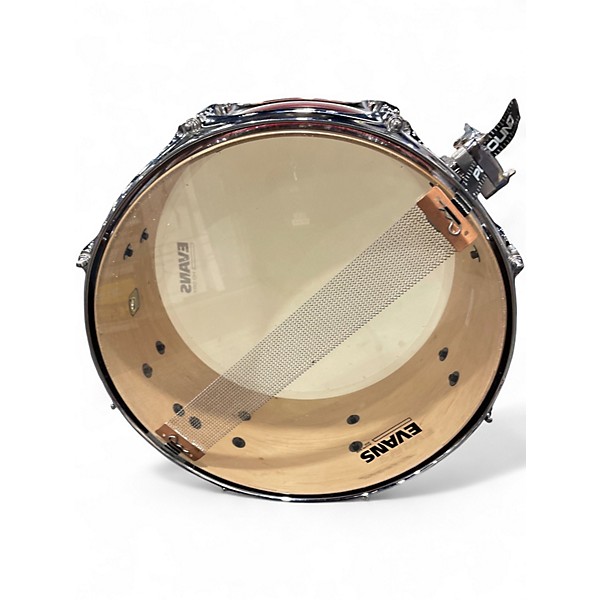 Used TAMA 5.5X14 Superstar Snare CLASSIC RUBY NATURAL BURST Drum