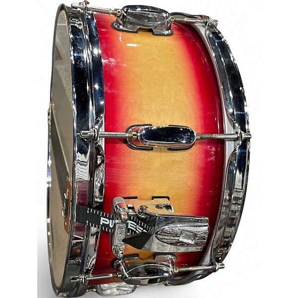 Used TAMA 5.5X14 Superstar Snare CLASSIC RUBY NATURAL BURST Drum