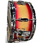 Used TAMA 5.5X14 Superstar Snare CLASSIC RUBY NATURAL BURST Drum